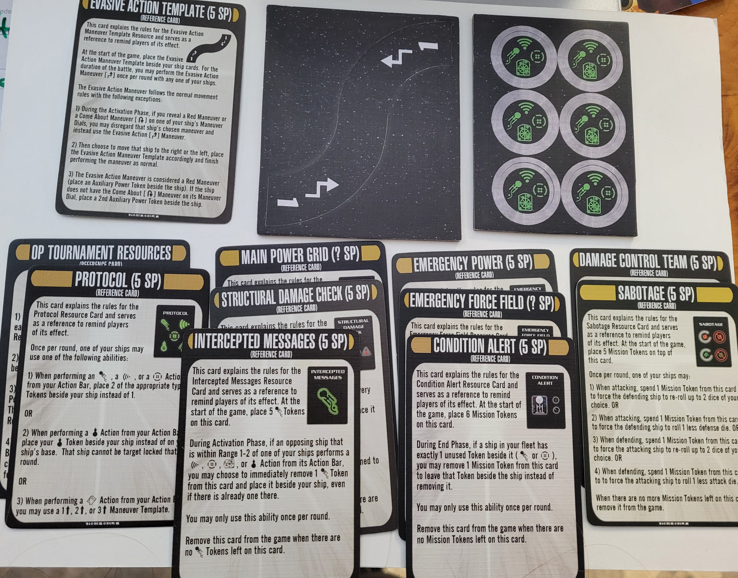 Star Trek: Attack Wing – Condition Alert Resource
