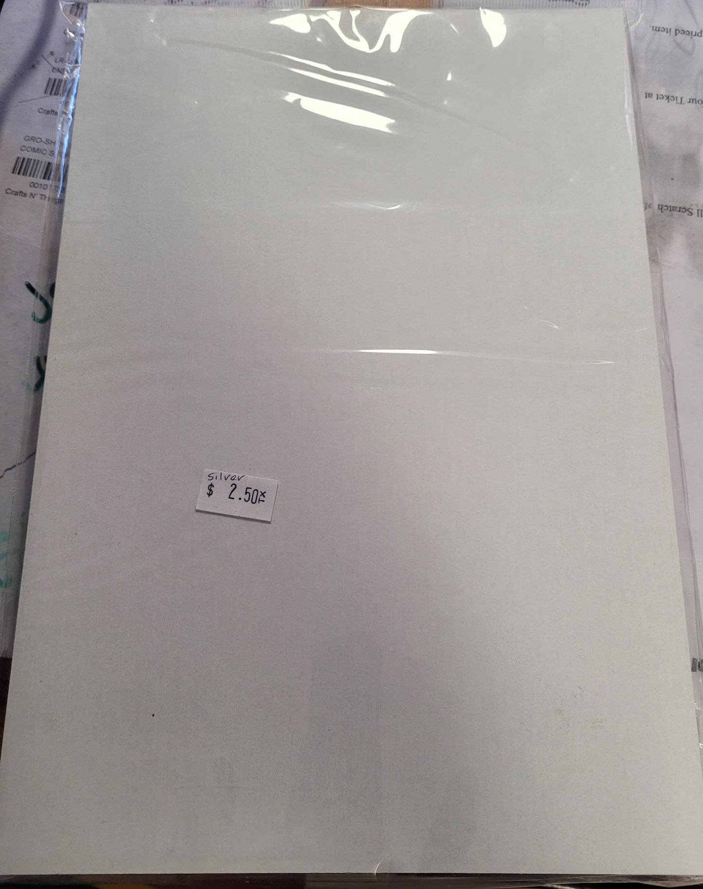 Silver Comic Boards