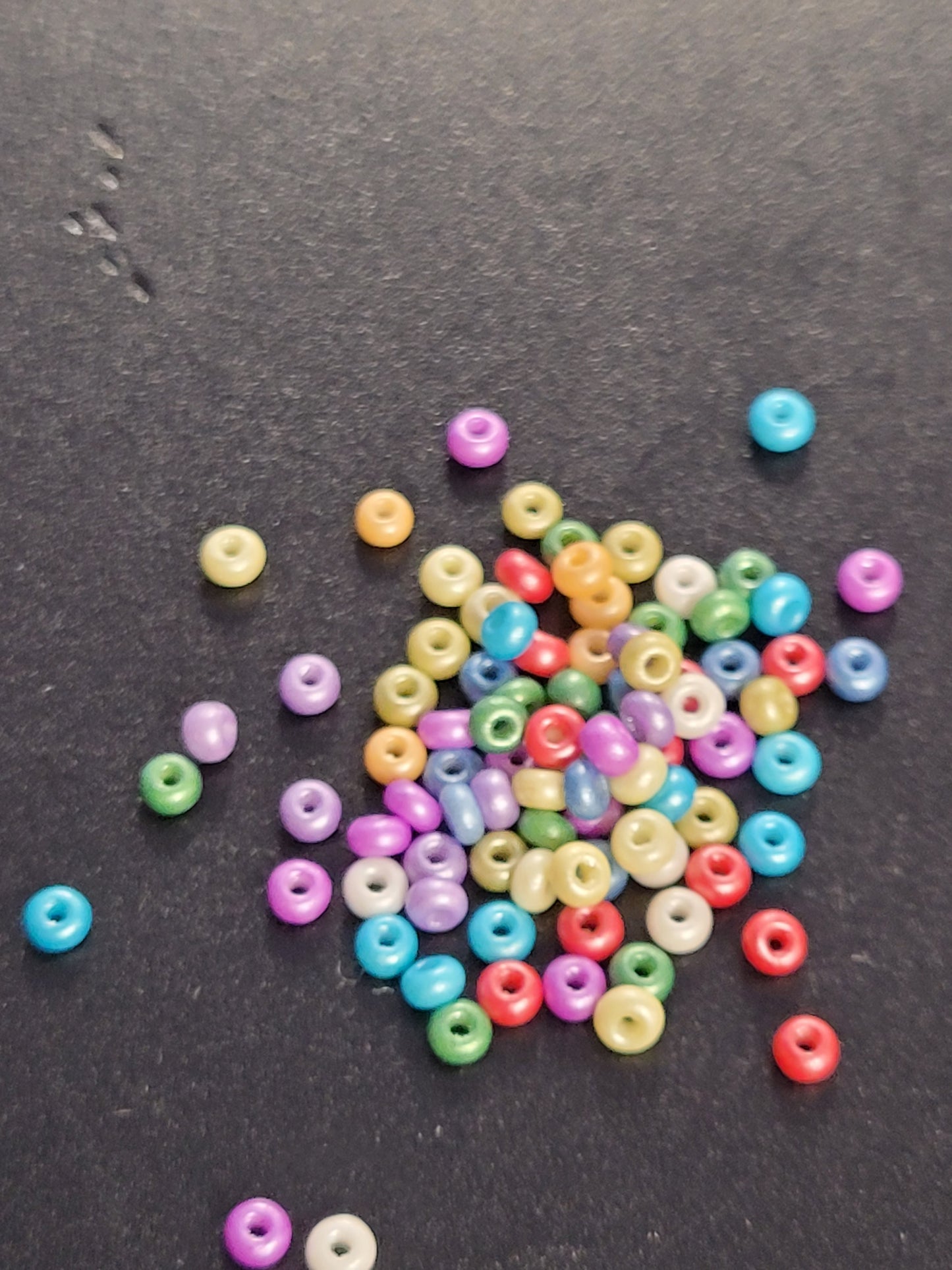 Opaque Pastel Multicolour Seedbeads