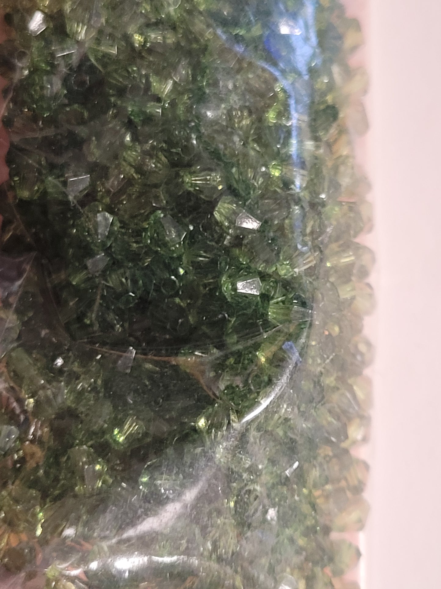 Acrylic Diamond Dark Green 4x4mm