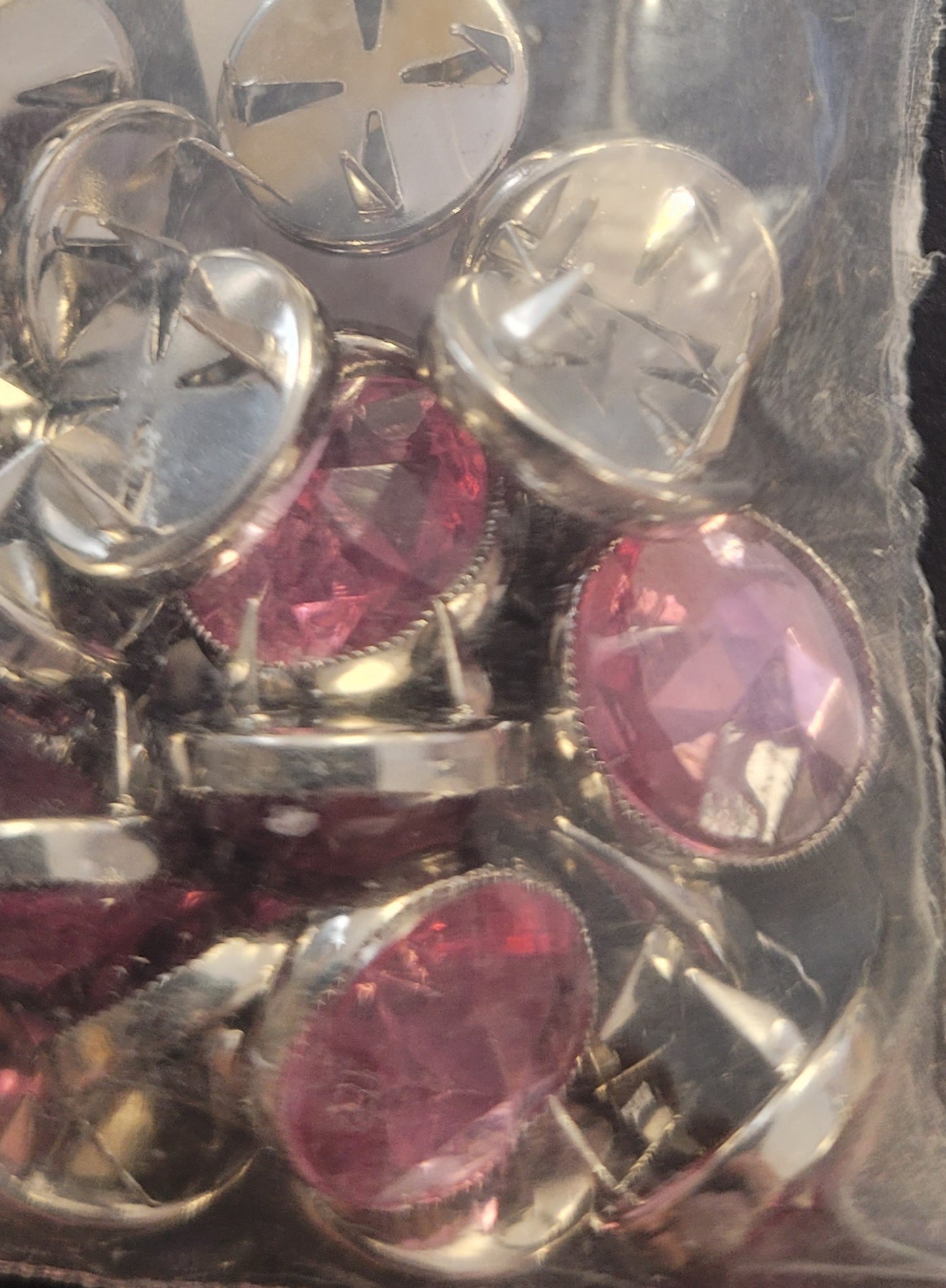 ACRYLIC NAIL HEAD 10mm Pink