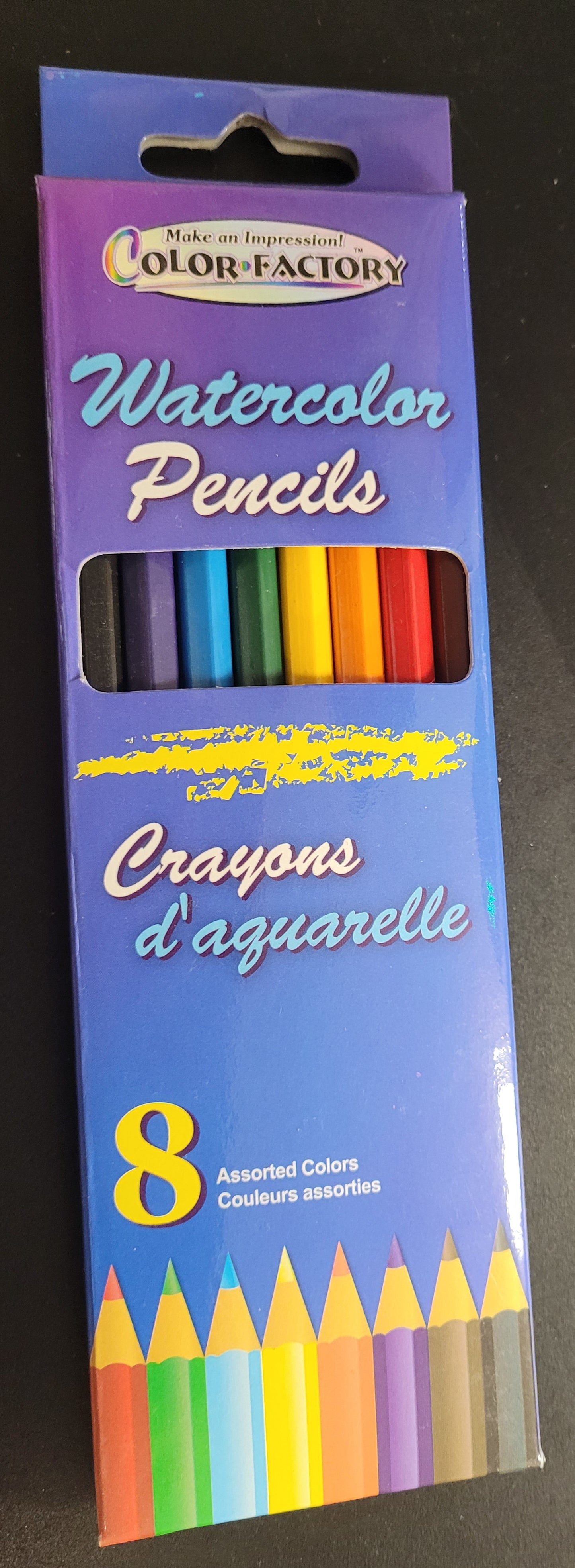 Color Factory Tool: Watercolor Pencils x8 Premium 3.0mm