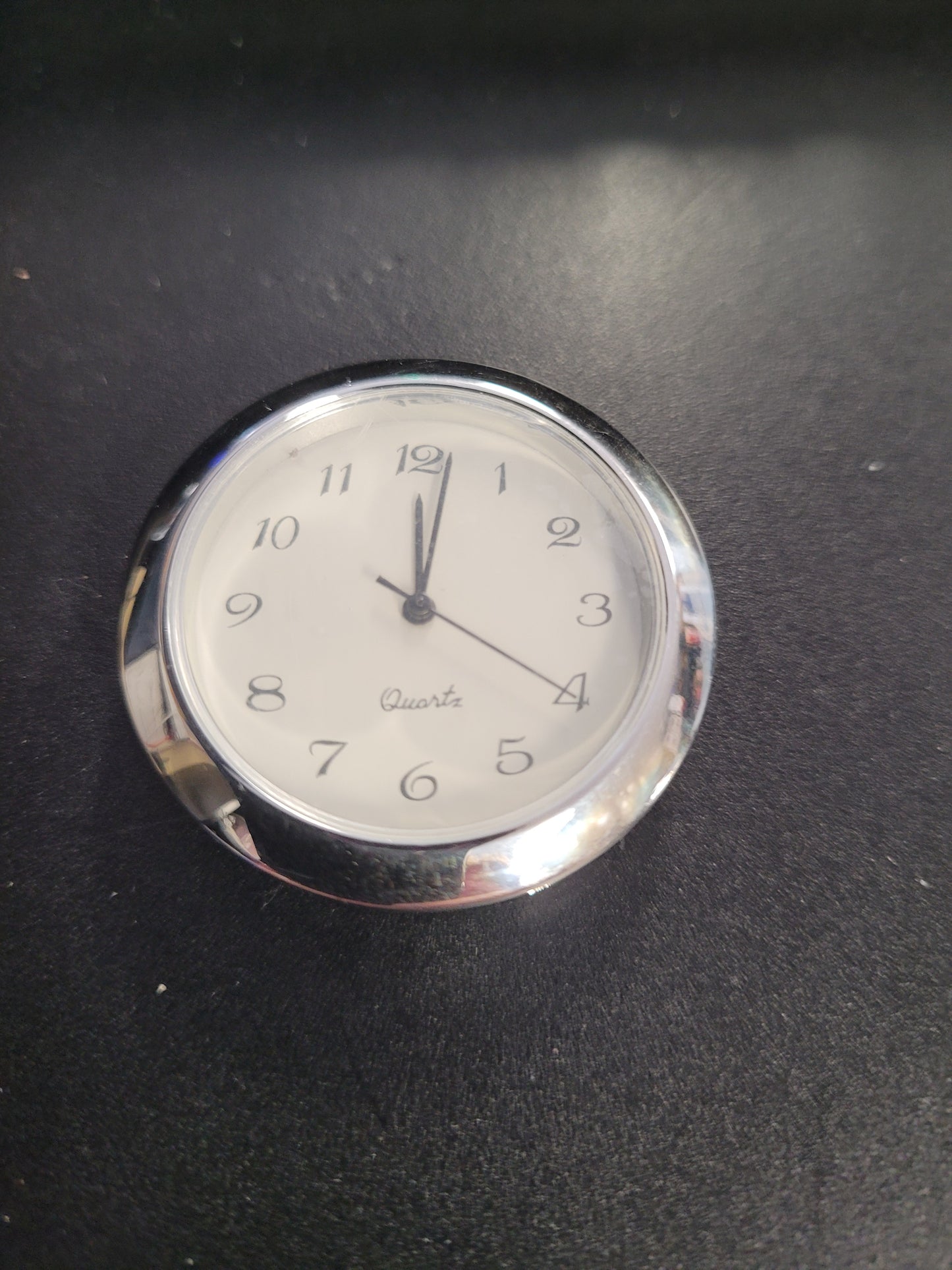Clock Fit-Up - 1 7/16" - White/Arabic
