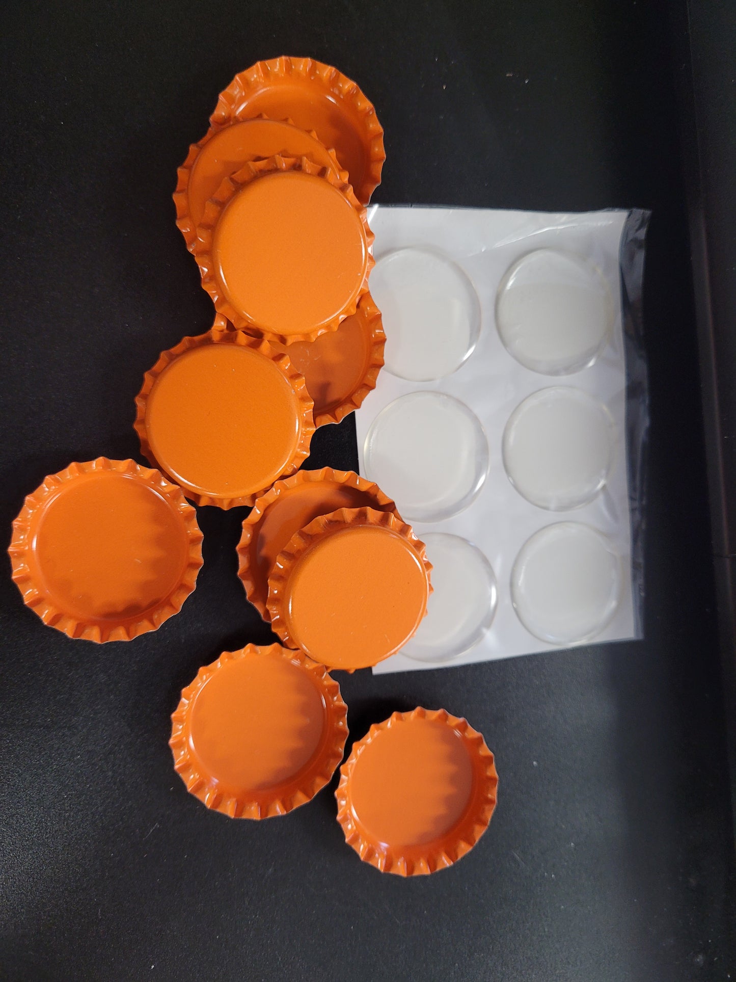 Standard 1" Bottle Caps w/ Epoxy Dots