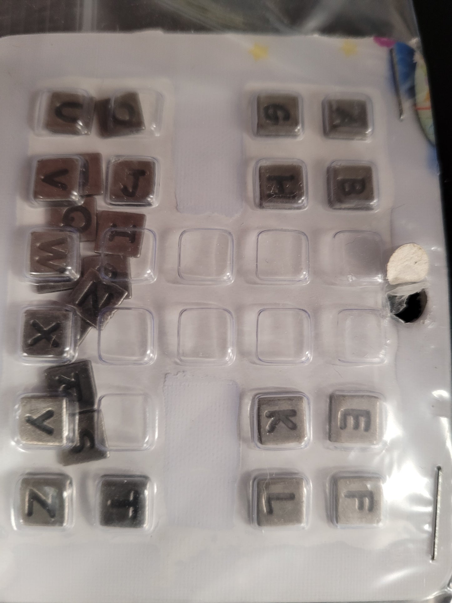 Scrapbook Metal Letters