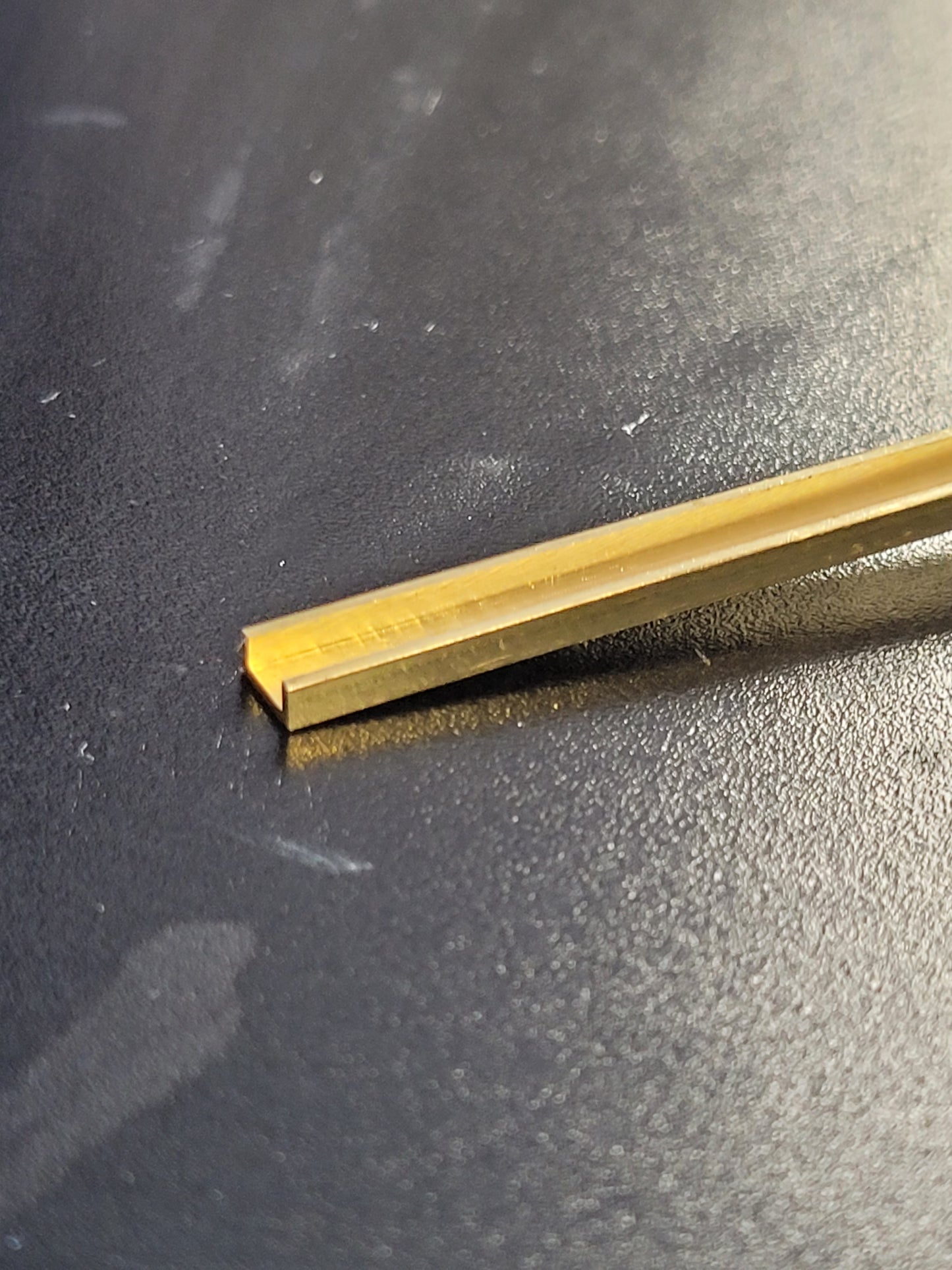 3/16″x12″ Brass C Channel