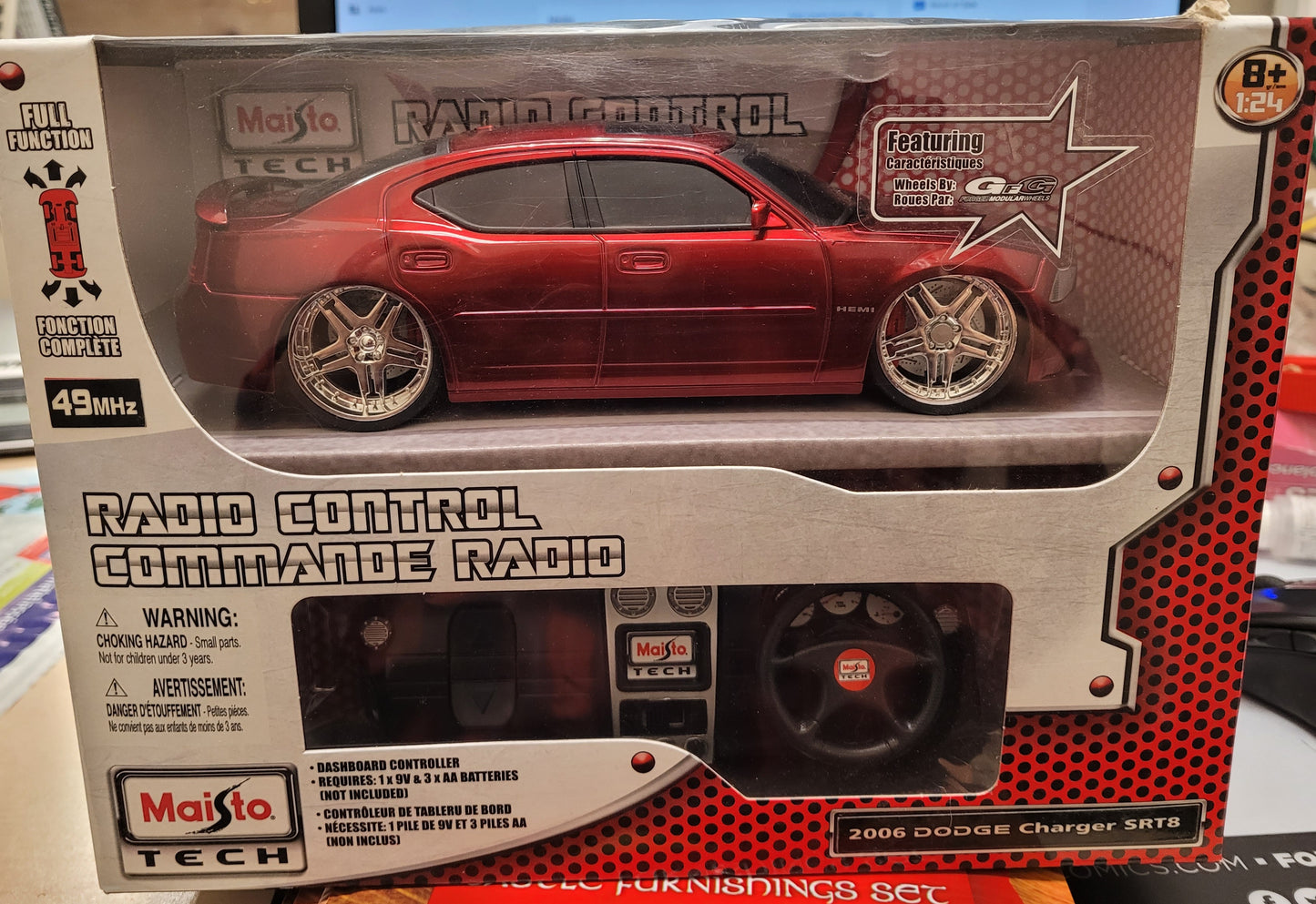 2006 Dodge Charger SRT8 1/24 Radio Control