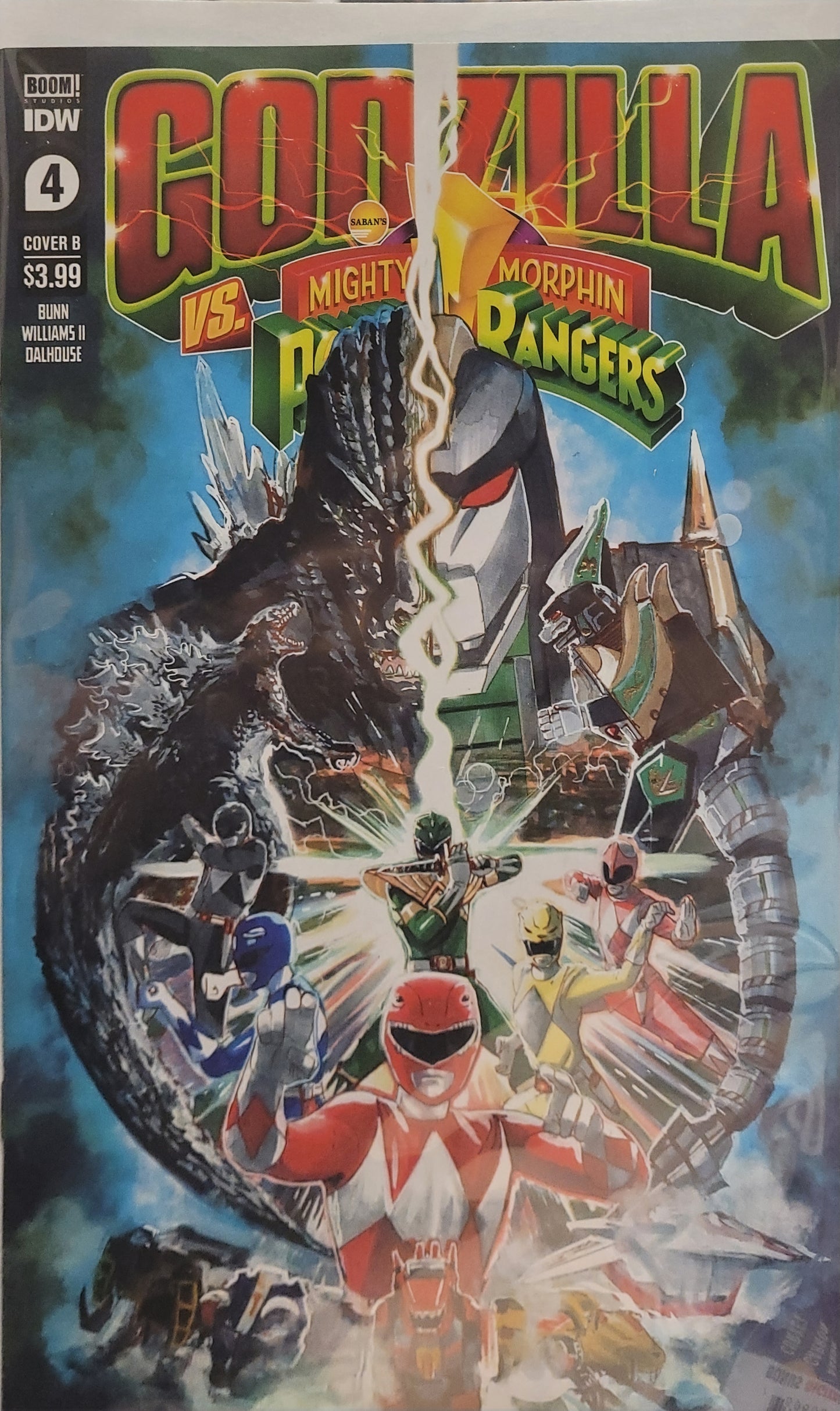 Godzilla Vs. The Mighty Morphin Power Rangers #4