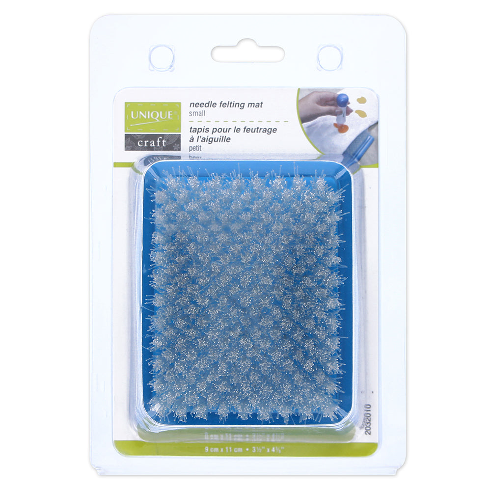 UNIQUE CRAFT Small Needle Felting Mat - 9 x 11 cm (3 1/2″ x 4 1/2″)