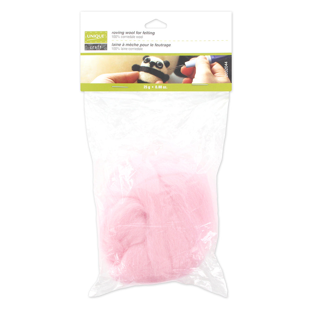 UNIQUE CRAFT Roving Wool - 25g