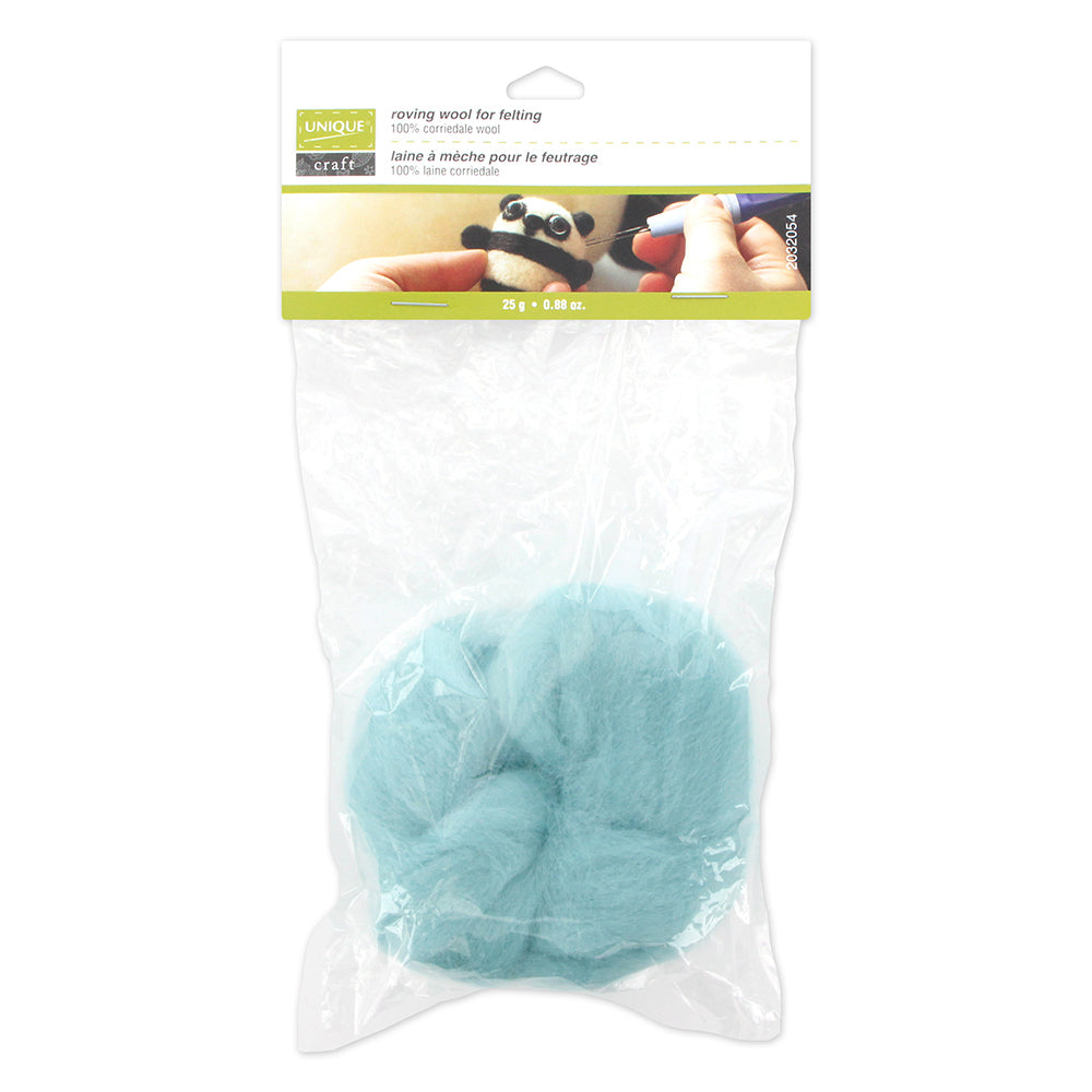 UNIQUE CRAFT Roving Wool - 25g