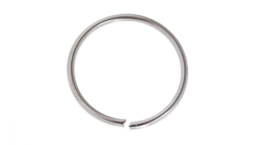 Jump Ring 13ga Nickel 13mmID 16mmOD Rnd. Approx 125 Pcs/Pkg