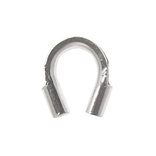 Wire Guardian 4x4mm Rhodium LF/NF