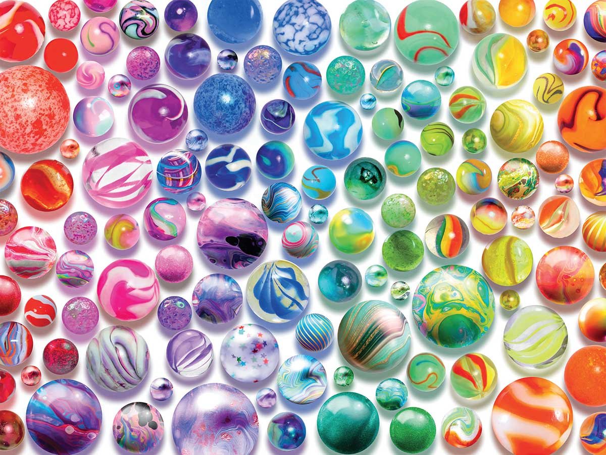 Ceaco Colorstory 750 Piece Puzzle Marbles
