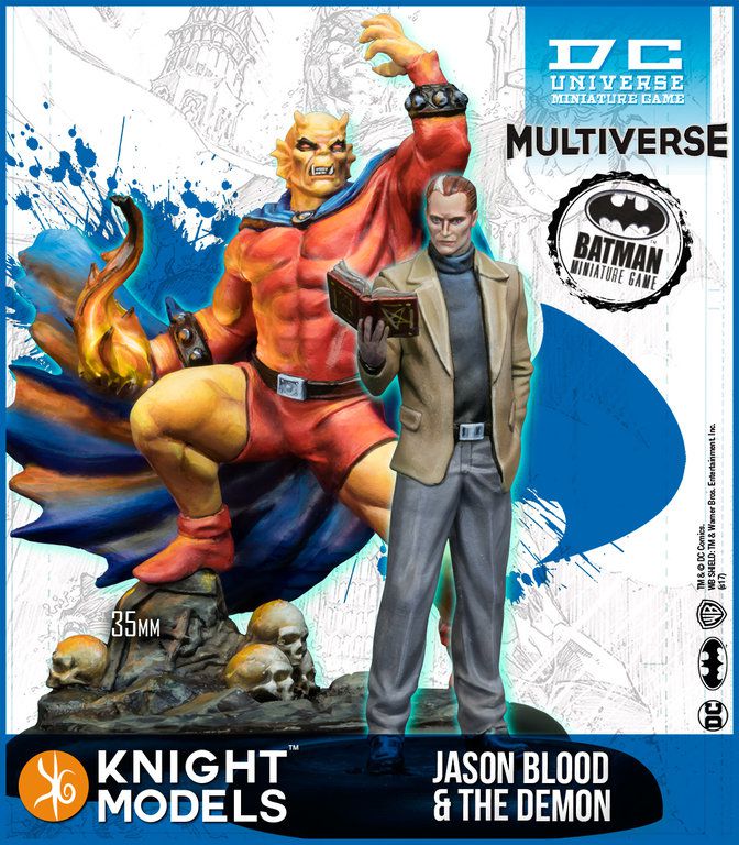 Batman Miniatures Game-JASON BLOOD & DEMON (MULTIVERSE)