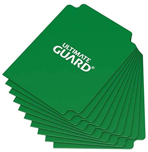 Ultimate Guard Green Card Dividers (10) Standard Size Individual Pack