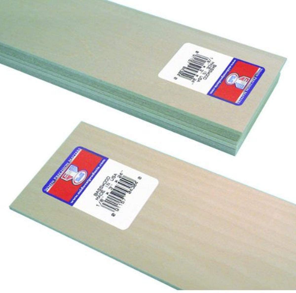 1/8 x 3 x 24 Basswood Sheet - 4304