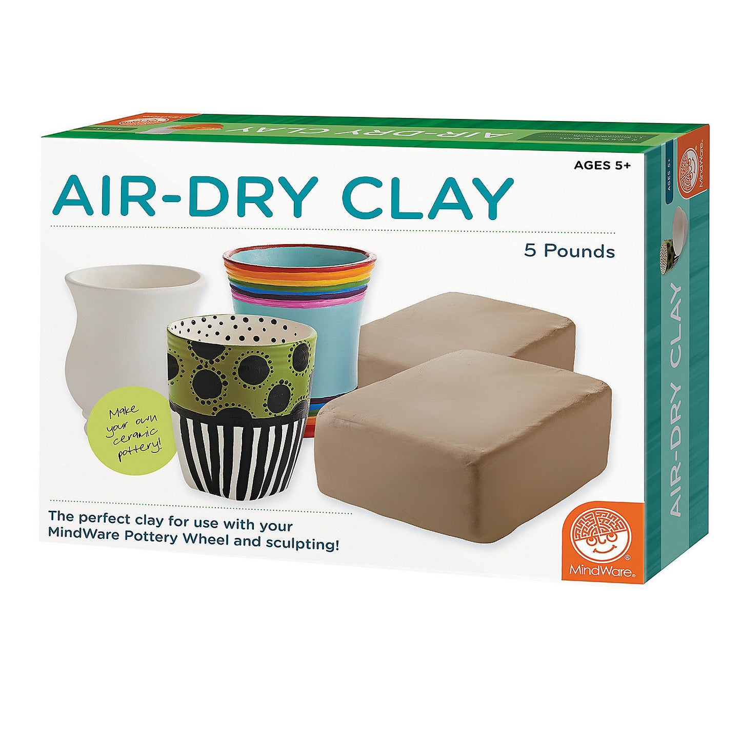 MindWare 5 lb Air-Dry Clay Refill