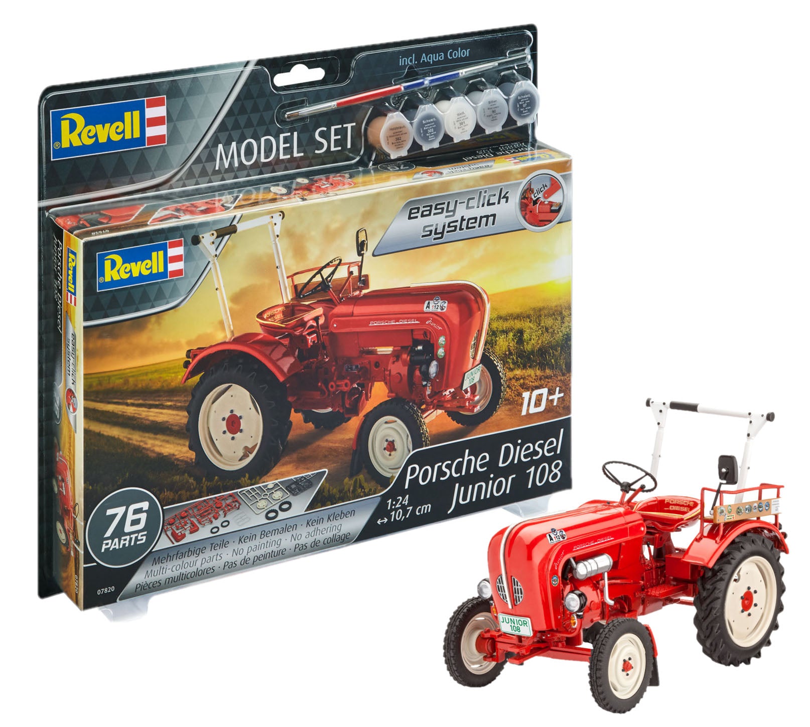 Maquette 1/24 REVELL Ref 07820 Porsche Diesel Junior 108 Easy - click system