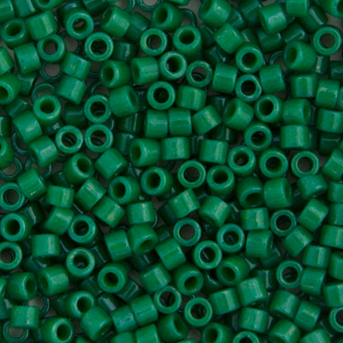 Delica 11/0 RD Green Jade Opaque Dyed