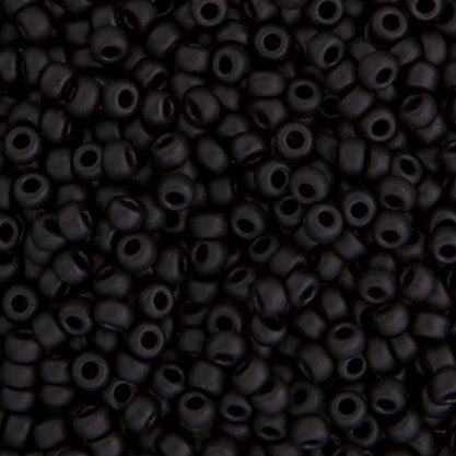 Miyuki Seed Bead 8/0 apx.22g Black Matte