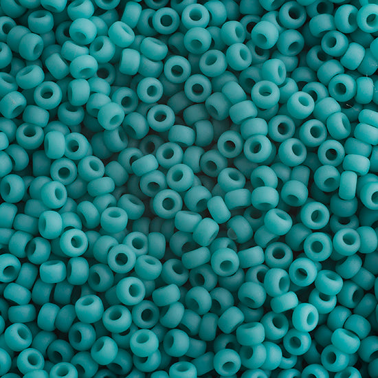 Miyuki Seed Bead 11/0 apx.22g Turquoise Green Opaque Matte
