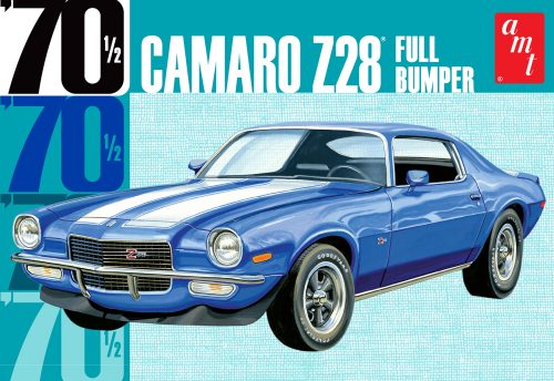 AMT 1970 CAMARO Z28 "FULL BUMPER" 1:25 SCALE MODEL KIT