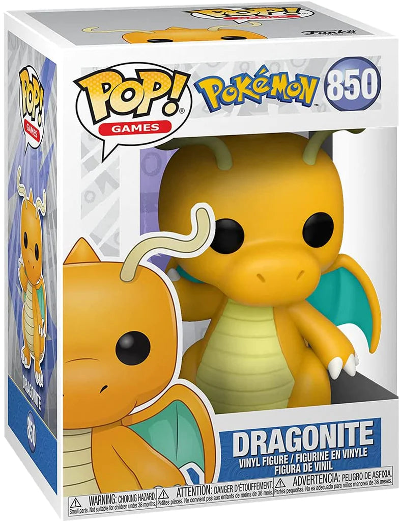 Funko Pokemon POP! Games Dragonite 850