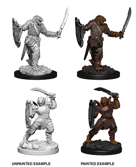 D&D Minis 73341 Dragonborn Female Paladin
