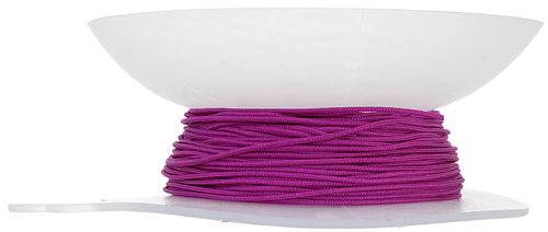 Lovely Knots/Knotting Cord 1mm 50yds w/ Bobbin Cardinal Purpl