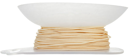 Lovely Knots/Knotting Cord 1mm 50yds w/ Bobbin Ivory