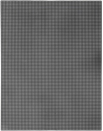 7ct 10 x 13 Plastic Canvas - Black