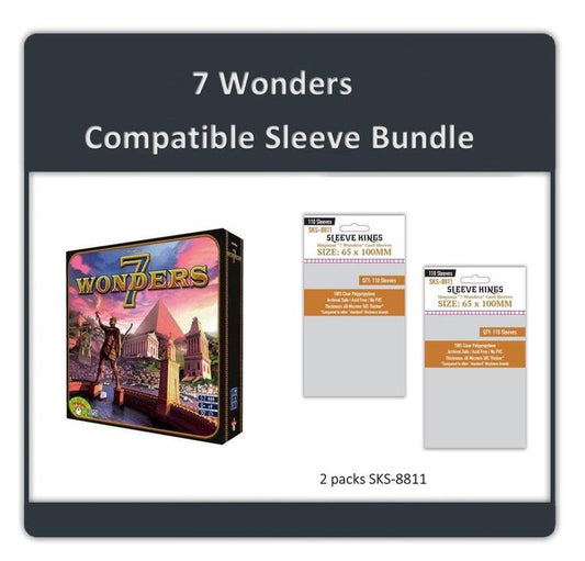 Sleeve Kings Sleeve Bundle - 7 Wonders