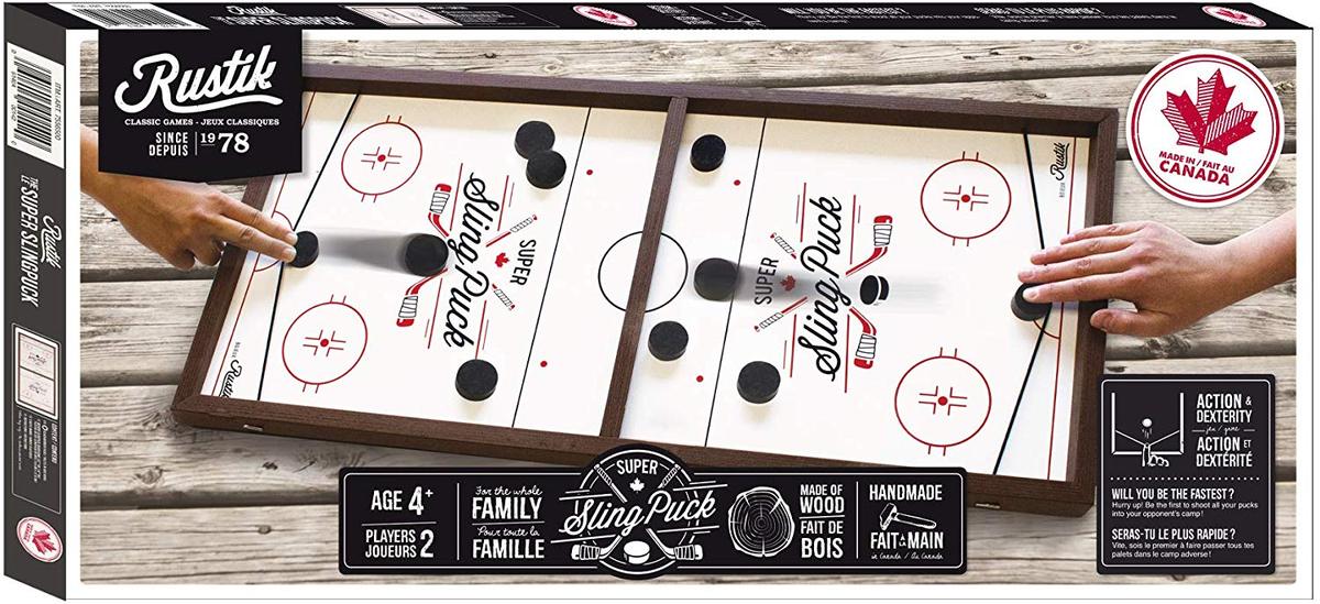 Rustik Super Fast Sling Puck Game