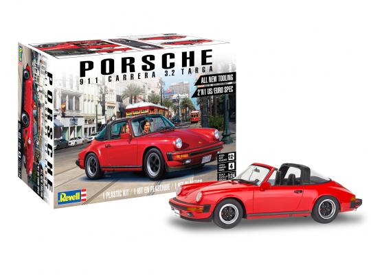 Porsche 911 Carrera 3.2 Targa Scale: 1/24 Product number: 85-4527