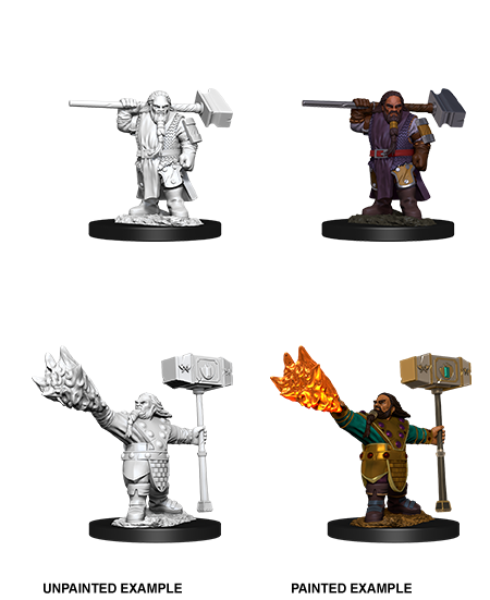 Wizkids D&D Minis 90003 Male Dwarf Cleric