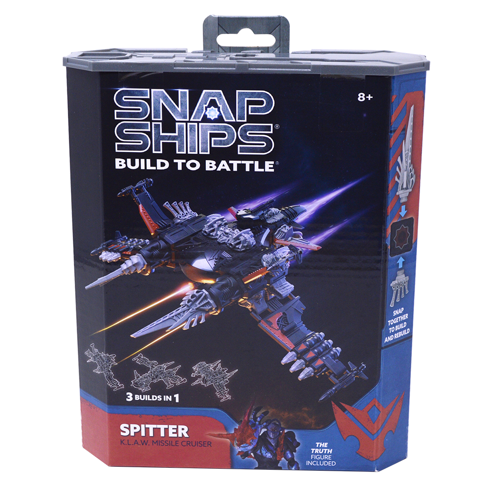 Snap Ships® Spitter K.L.A.W. Missile Cruiser