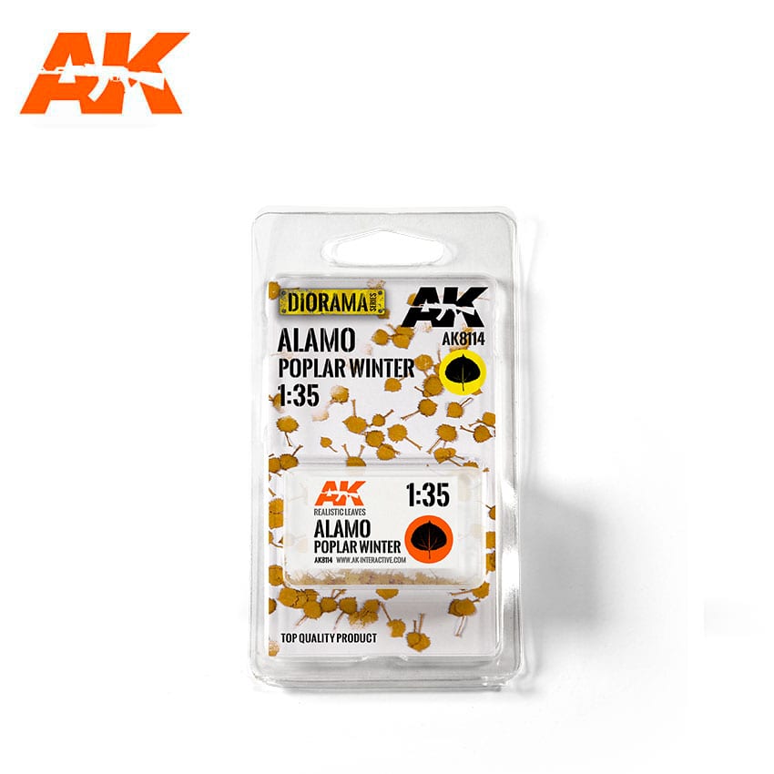 AK Interactive: ALAMO POPLAR WINTER 1/35 (TOP QUALITY)