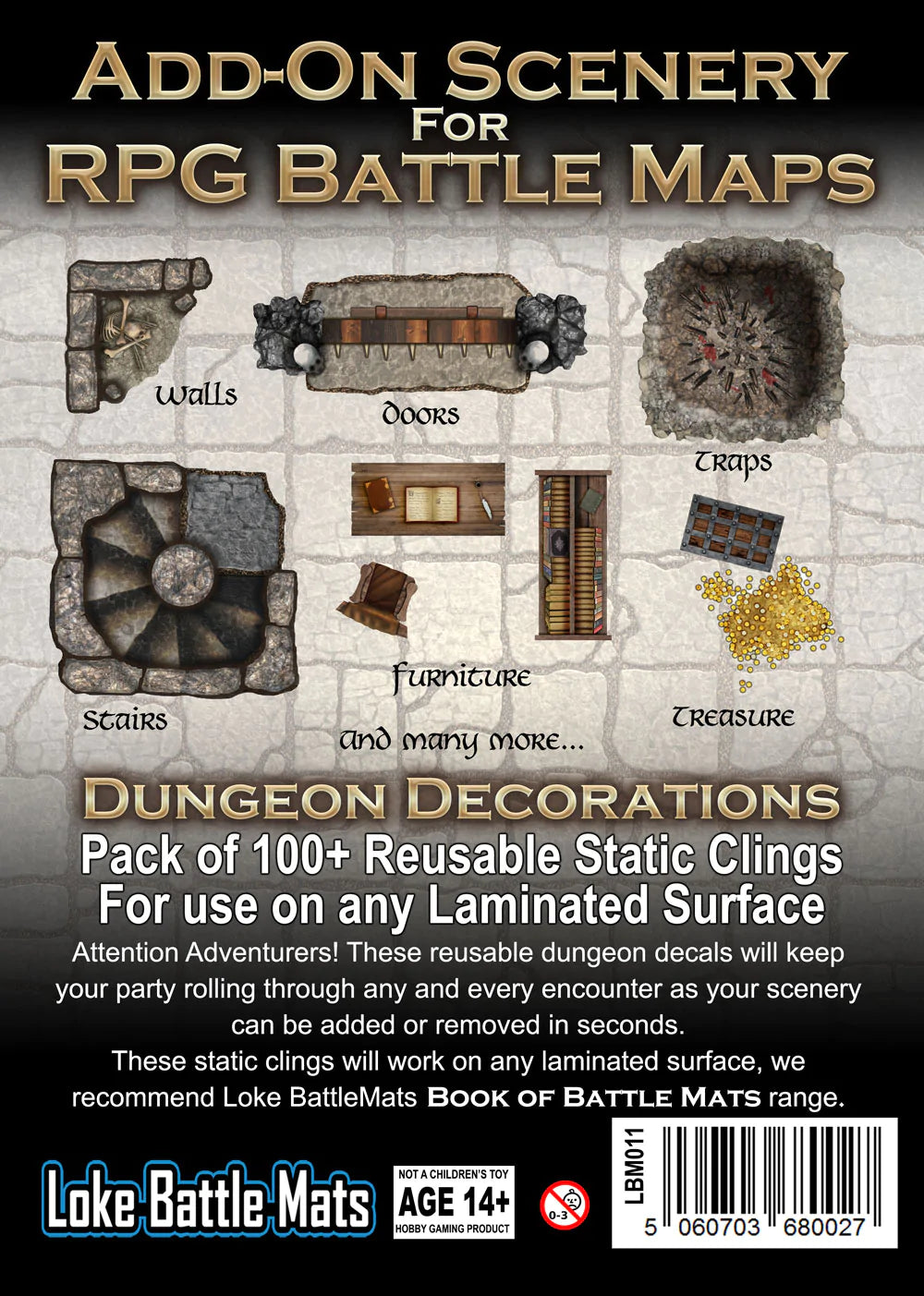 Add-On Scenery - Dungeon Decorations