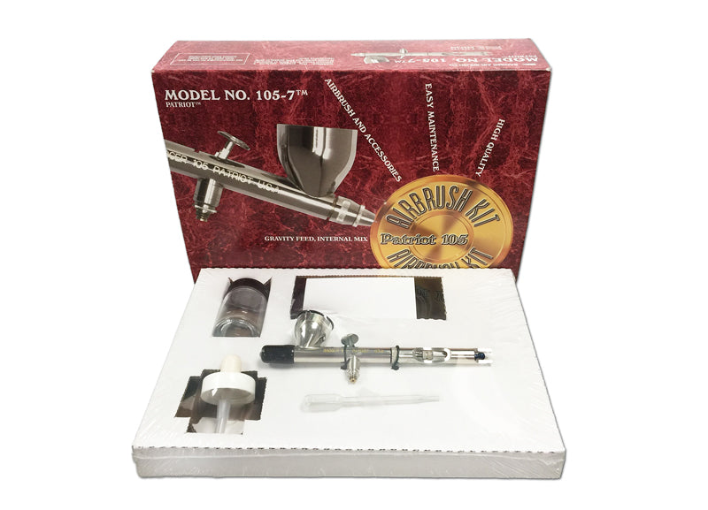 Badger 105-7 Model 105 Patriot Fine Airbrush Set