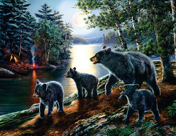 Bear Moon 1000pc puzzle