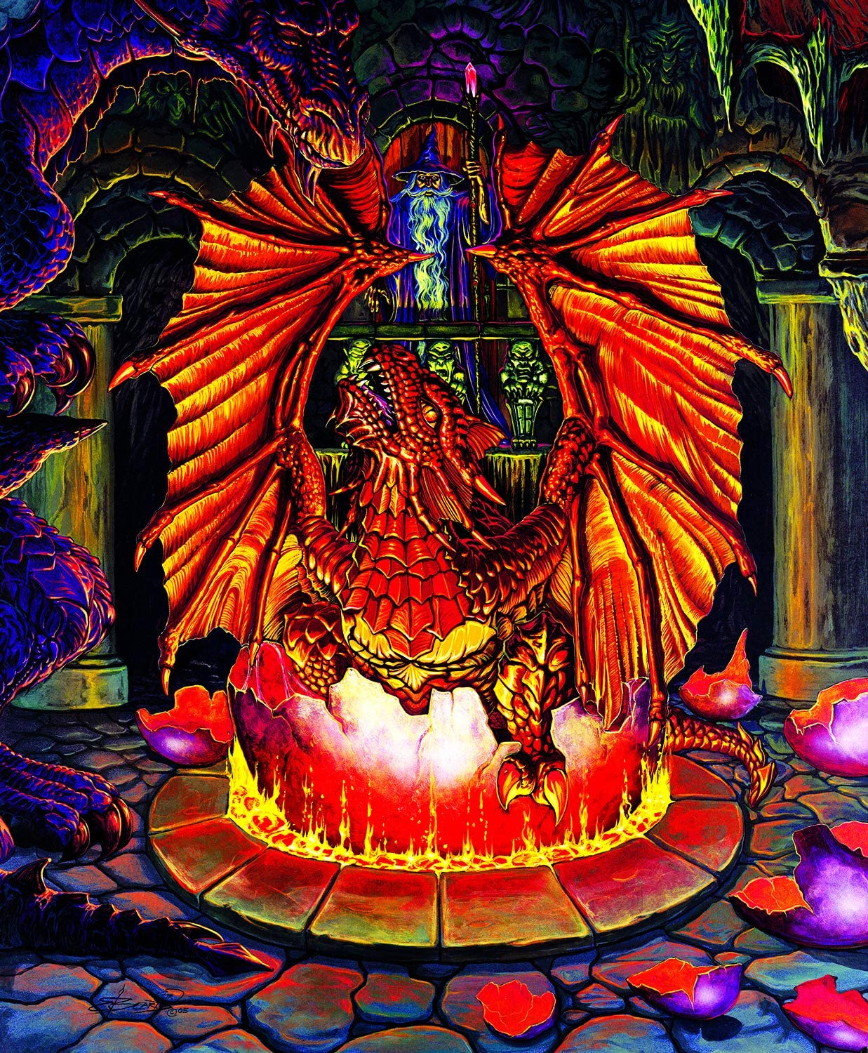 Birth of a Fire Dragon