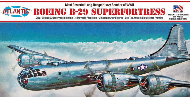 Boeing B-29 Superfortress 1:120 with Swivel Stand