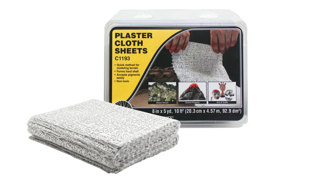 Woodland Scenics: Plaster Cloth Sheets