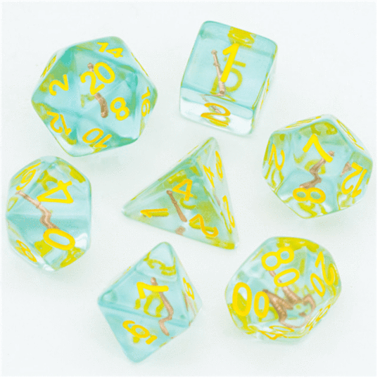 CLERIC'S MACE CLASS RPG DICE SET