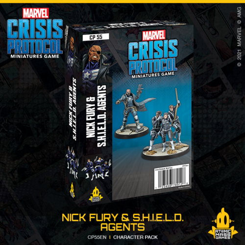 Nick Fury & S.H.I.E.L.D. AGENTS - Marvel Crisis Protocol