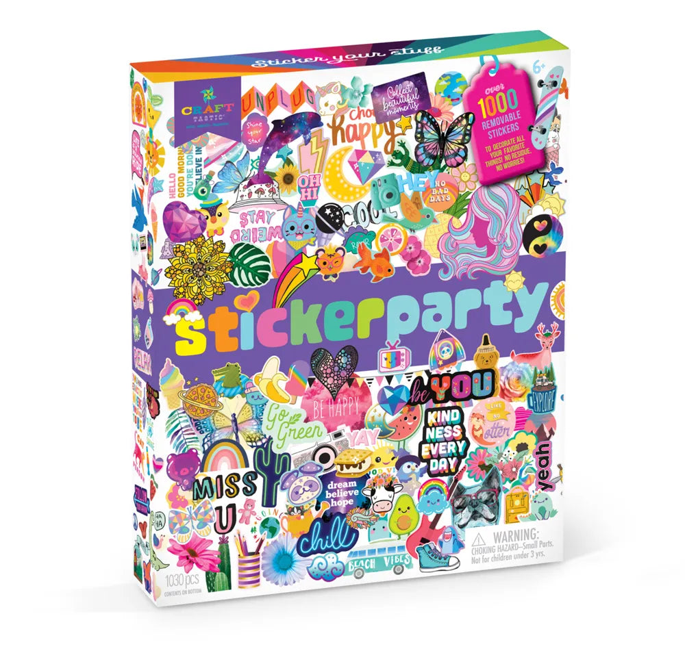 CRAFT-TASTIC® STICKER PARTY