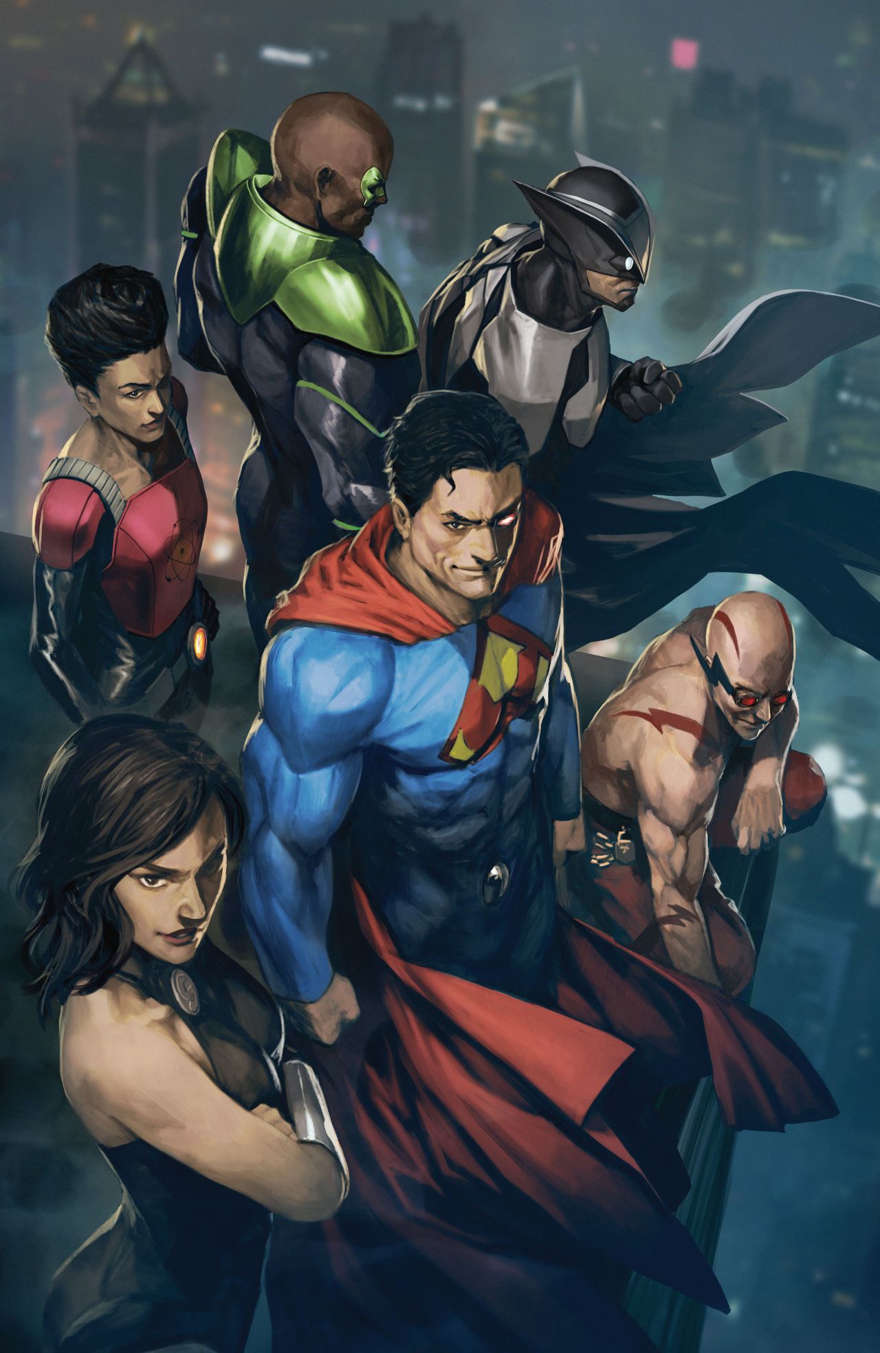 Crime Syndicate #1 variant cover