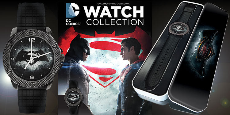Eaglemoss Dc comics Watch collection: Batman v Superman: Dawn of Justice Watch