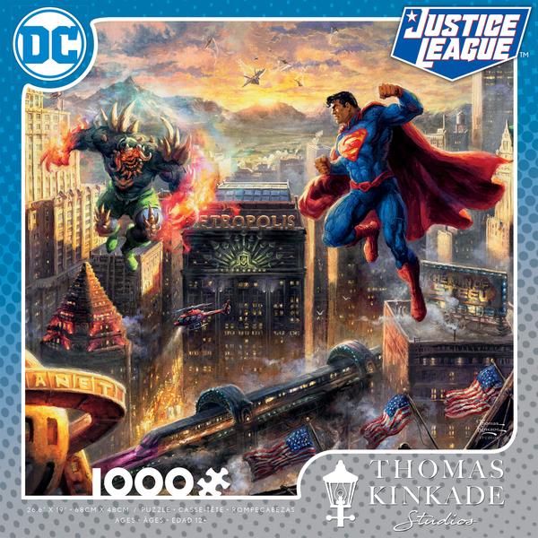 DC COMICS THOMAS KINKADE - SUPERMAN: MAN OF STEEL - 1000 PIECE PUZZLE